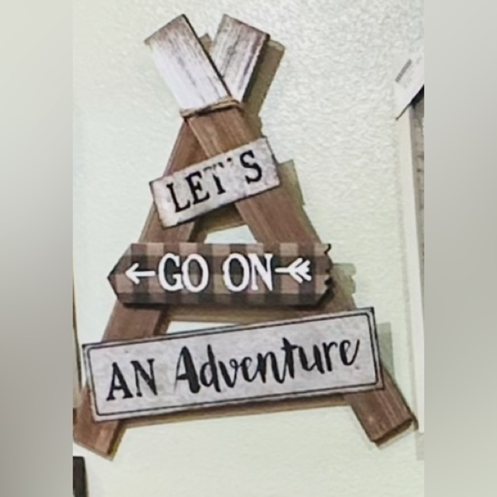 New Wood Sign